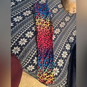 Constantly Varied Gear Colorful Cheetah Full Length Leggings